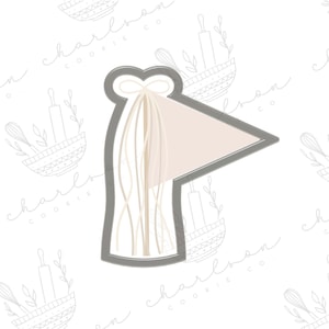 Pennant flag no. 2 cookie cutter