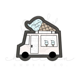 Ice cream truck cookie cutter