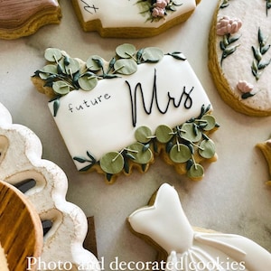 Olivia plaque cookie cutter image 7
