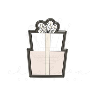Gift box no. 2 cookie cutter
