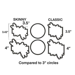 Olivia plaque cookie cutter image 2