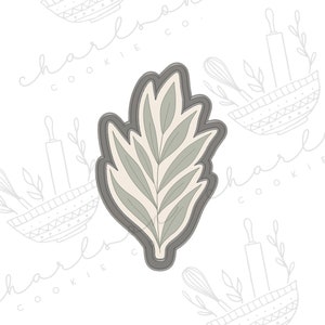 Leaf no. 9 cookie cutter