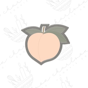 Peach cookie cutter