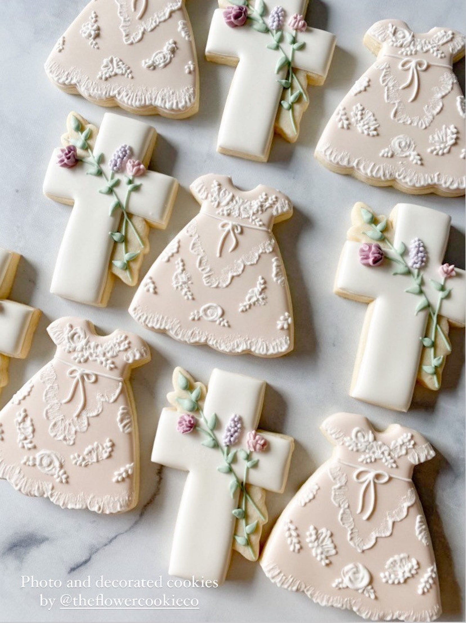 Baptism Dress Cookie Cutter Etsy