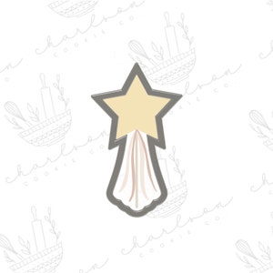 Star wand cookie cutter