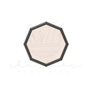 Octagon cookie cutter