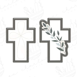 Cross cookie cutter