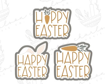 Happy Easter cookie cutter
