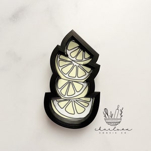 Stacked lemons cookie cutter