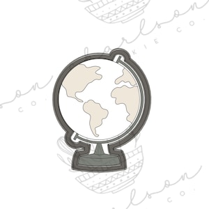 Globe cookie cutter