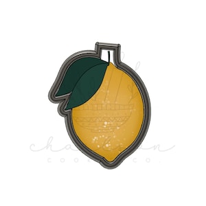 Lemon no. 2 cookie cutter