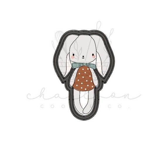 Bunny cookie cutter