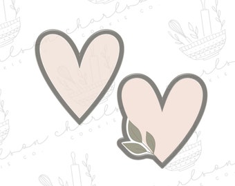Heart no. 1 cookie cutter
