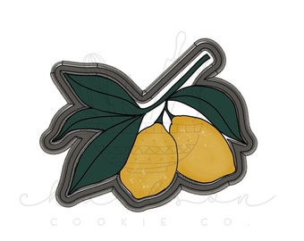 Lemon branch cookie cutter