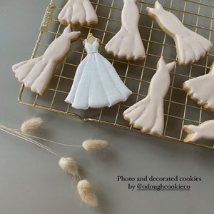 Wedding dresses cookie cutter image 8