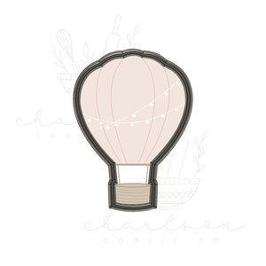 Hot air balloon no. 2 cookie cutter