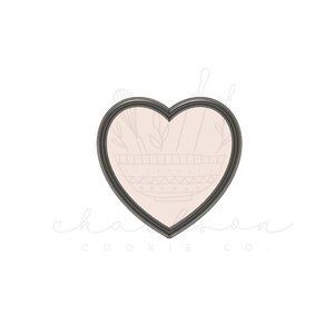 Heart no. 3 cookie cutter