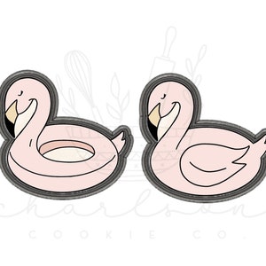 Flamingo cookie cutter