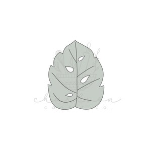 Monstera leaf no. 2 cookie cutter