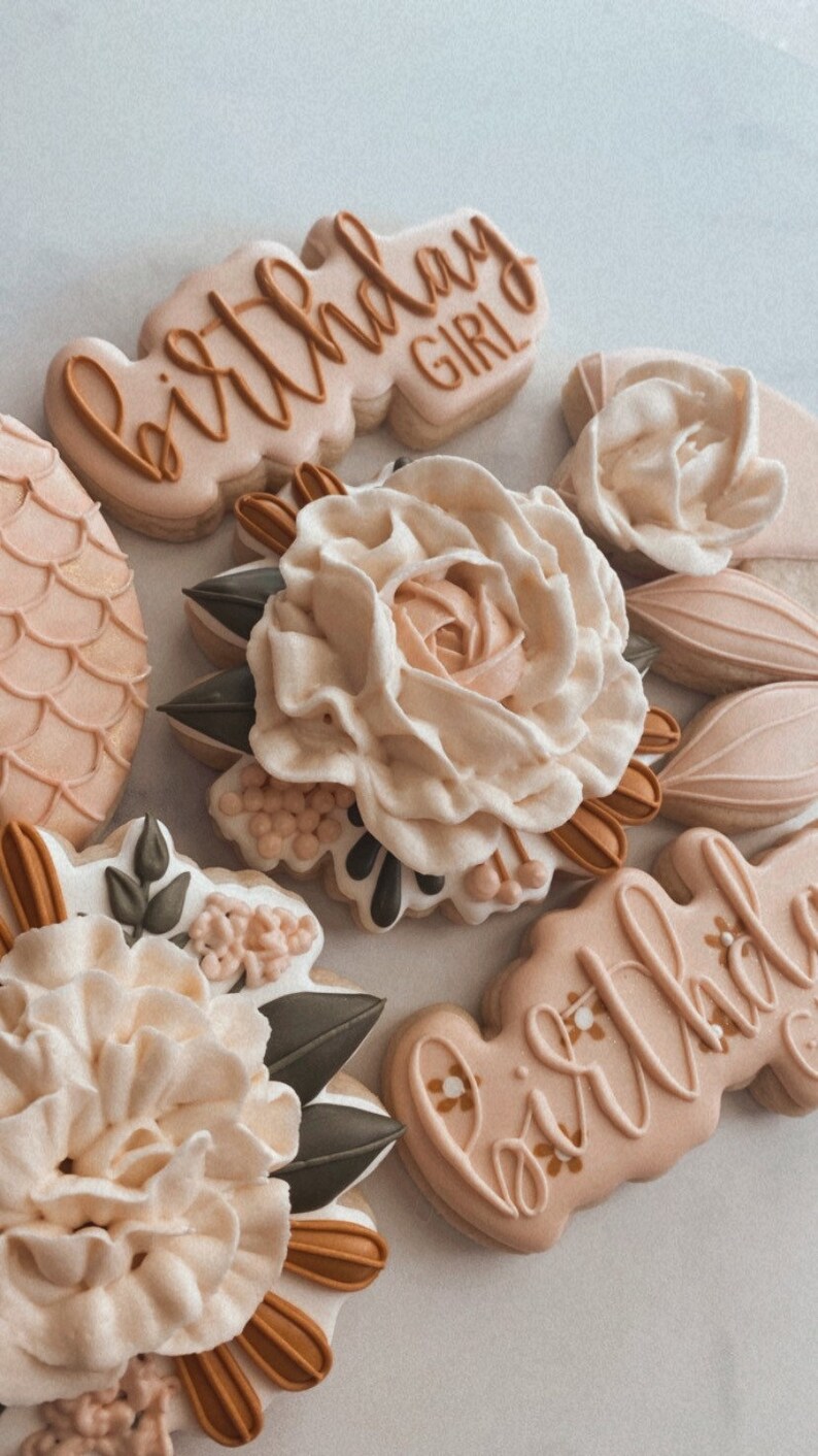 Flower Cluster Cookie Cutter Etsy