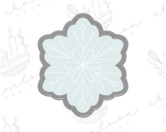 Snowflake cookie cutter