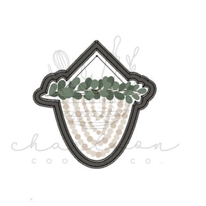 Whitney banner cookie cutter