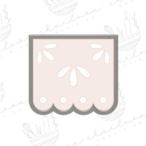 Papel picado koekjesvorm