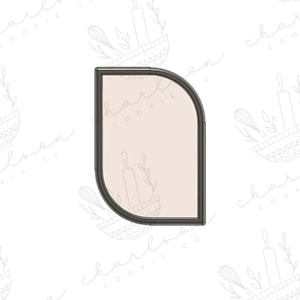 Casey plaque no. 2 cookie cutter