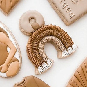 Rainbow toy cookie cutter