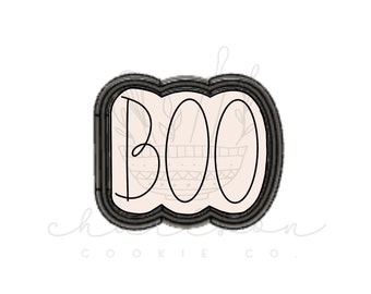 Boo cookie cutter