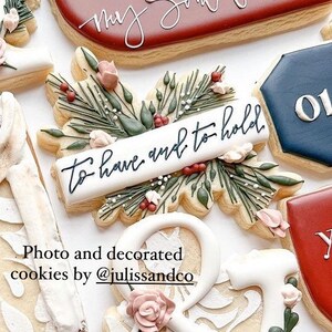 Olivia plaque cookie cutter image 8