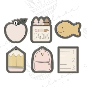 School cookie cutters