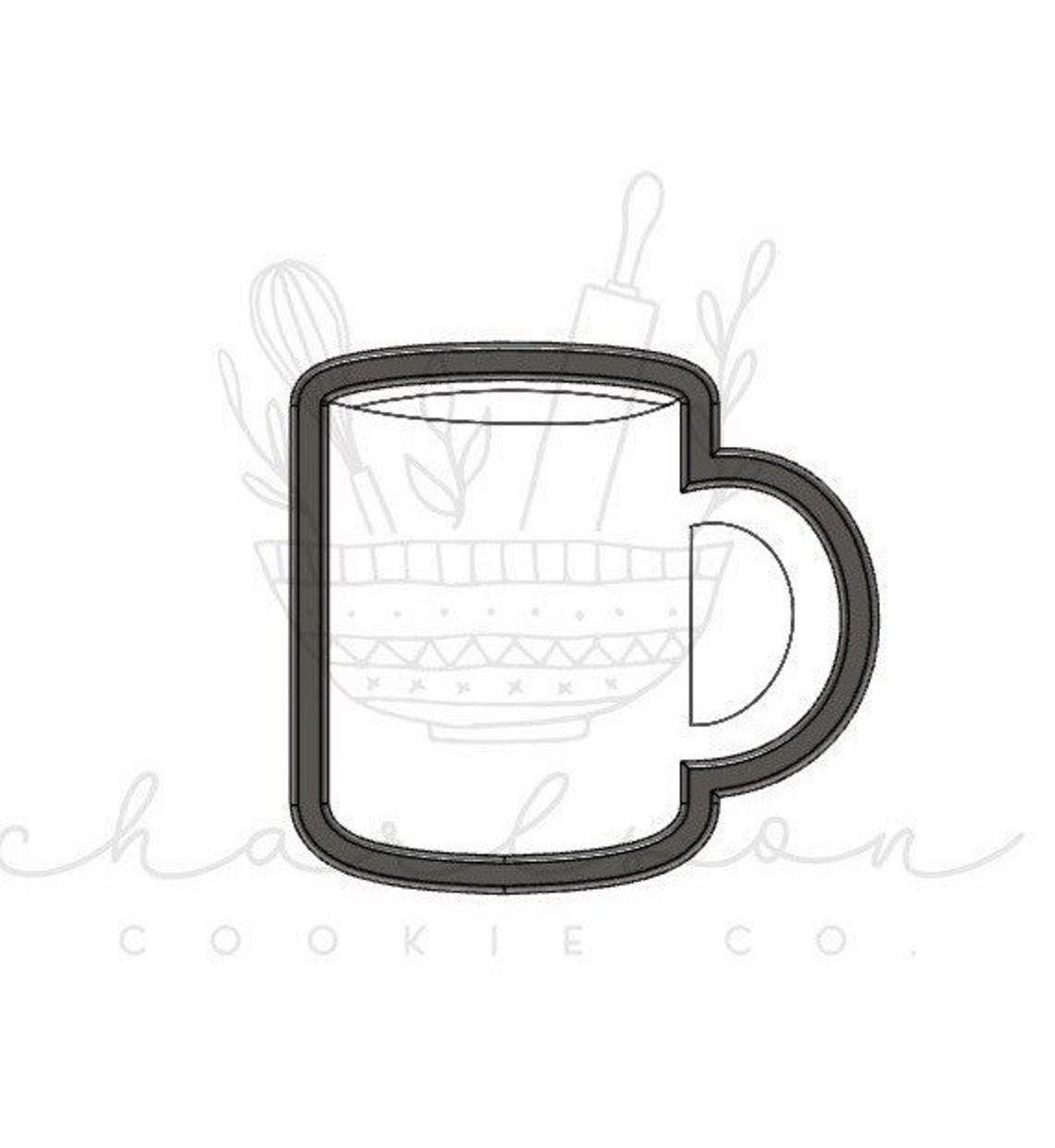 Cwc Cookie Cutter Mug Mug Cookie Cutter - Etsy