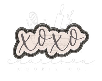 XOXO no. 1 cookie cutter