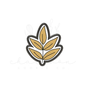 Leaf no. 5 cookie cutter