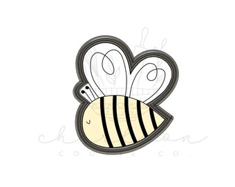 Bumble bee cookie cutter