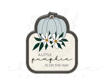 Pumpkin plaque no. 2 cookie cutter