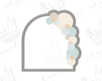 Balloon plaque no. 3 cookie cutter
