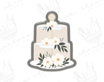 Tiered stand cookie cutter