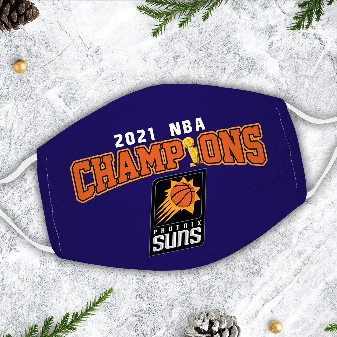 2021 NBA Champions Phoenix Suns Mask Phoenix Suns NBA | Etsy