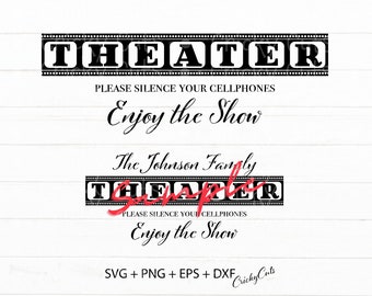 Download Home Theater Svg Etsy