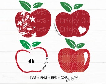 Download Heart Apple Svg Etsy