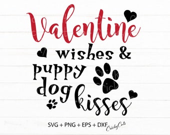 Download Dog Valentine Svg Etsy