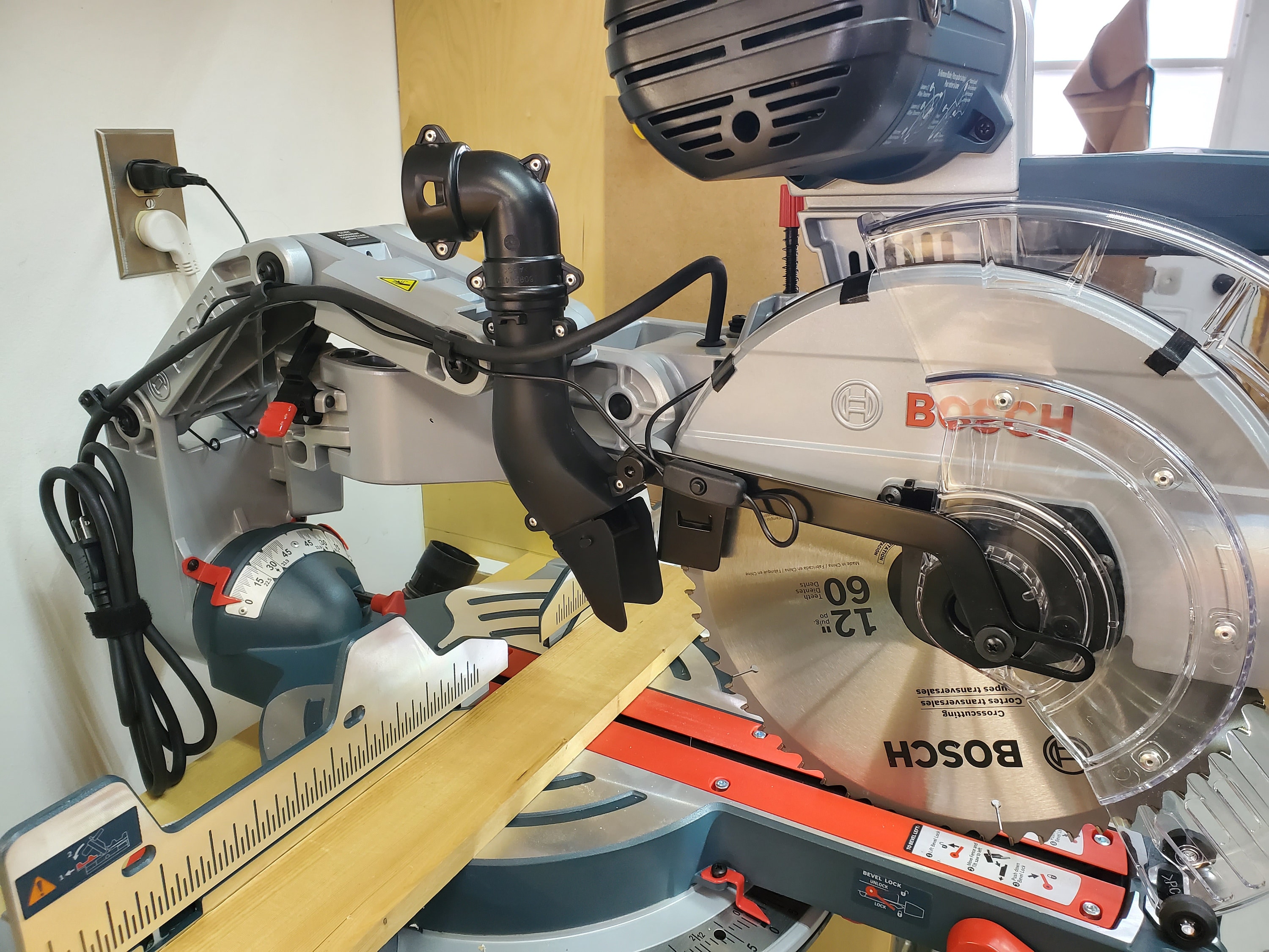 Bosch 12 Miter Saw Model GCM12SD New Version Etsy Canada