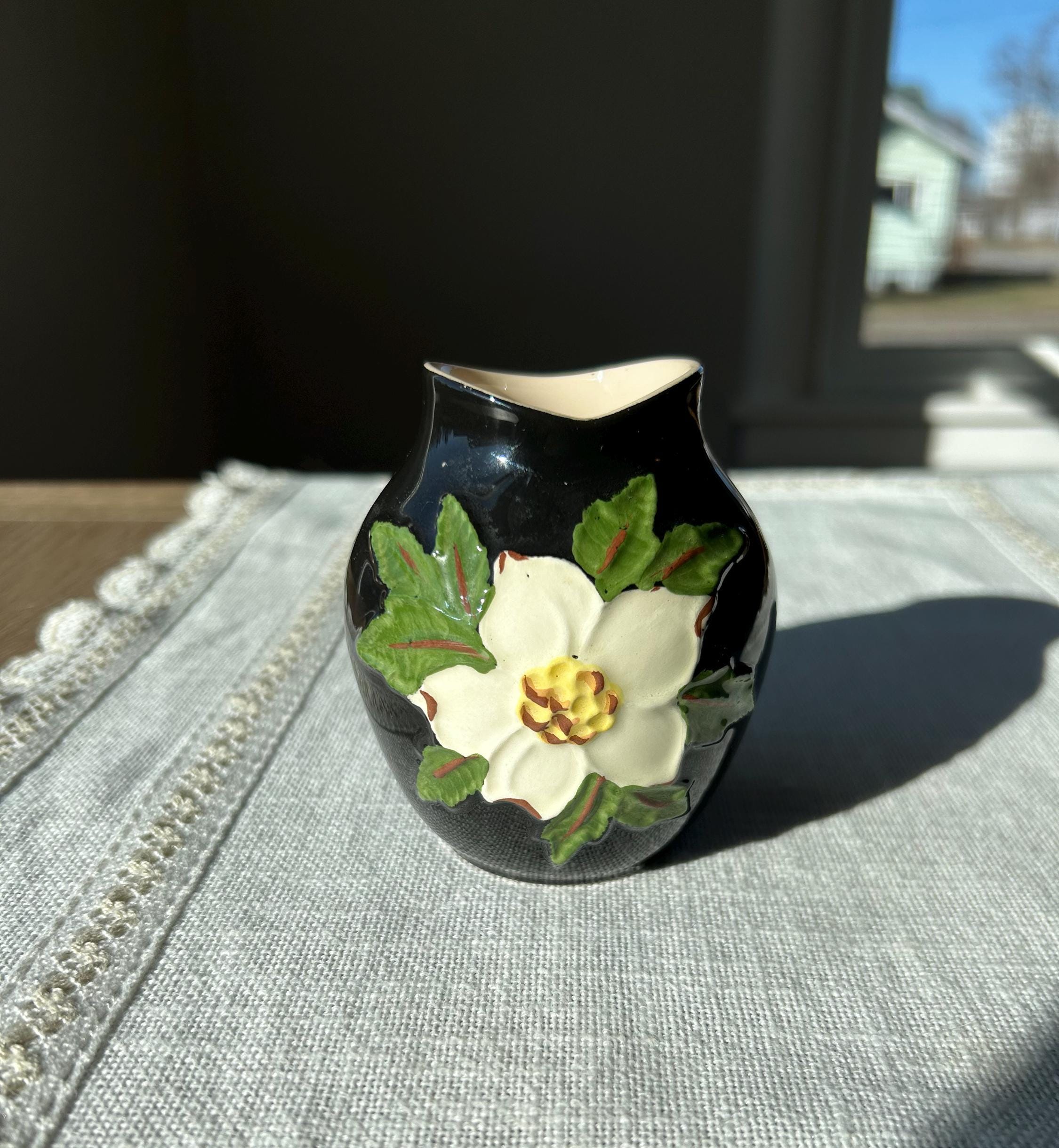 Ceramic Dogwood Vase - Etsy
