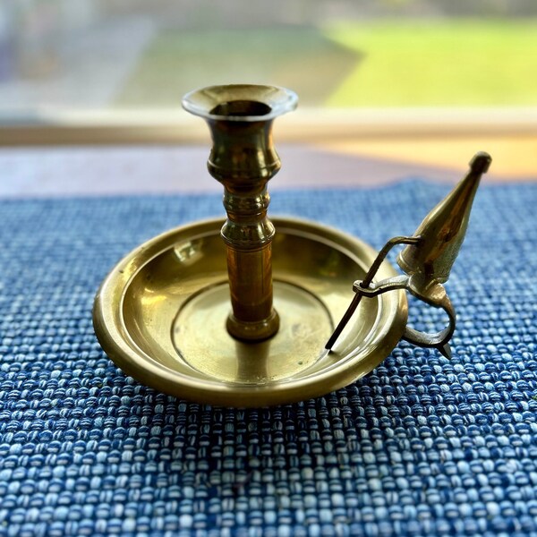 Brass Candle Holder Etsy
