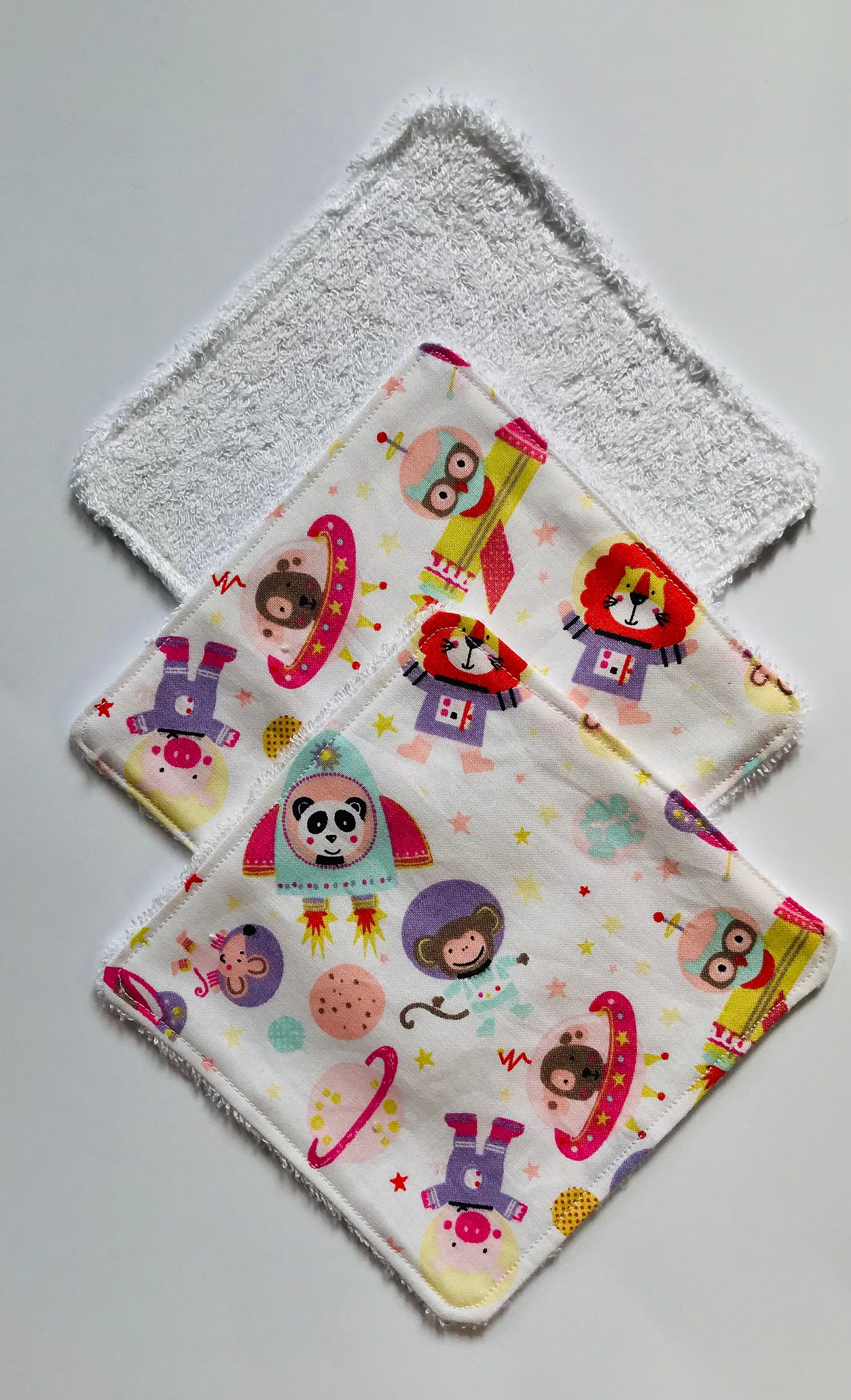 Organic Bamboo/cotton Baby Wipes Face Wipes Washable Etsy