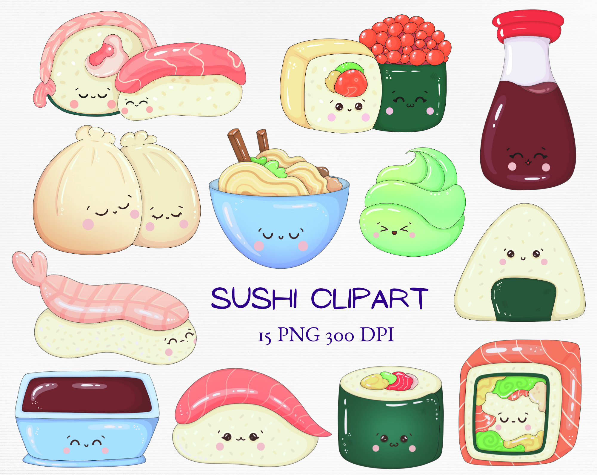 Kawaii Food Faces - Etsy Kawaii Food Faces - Etsy