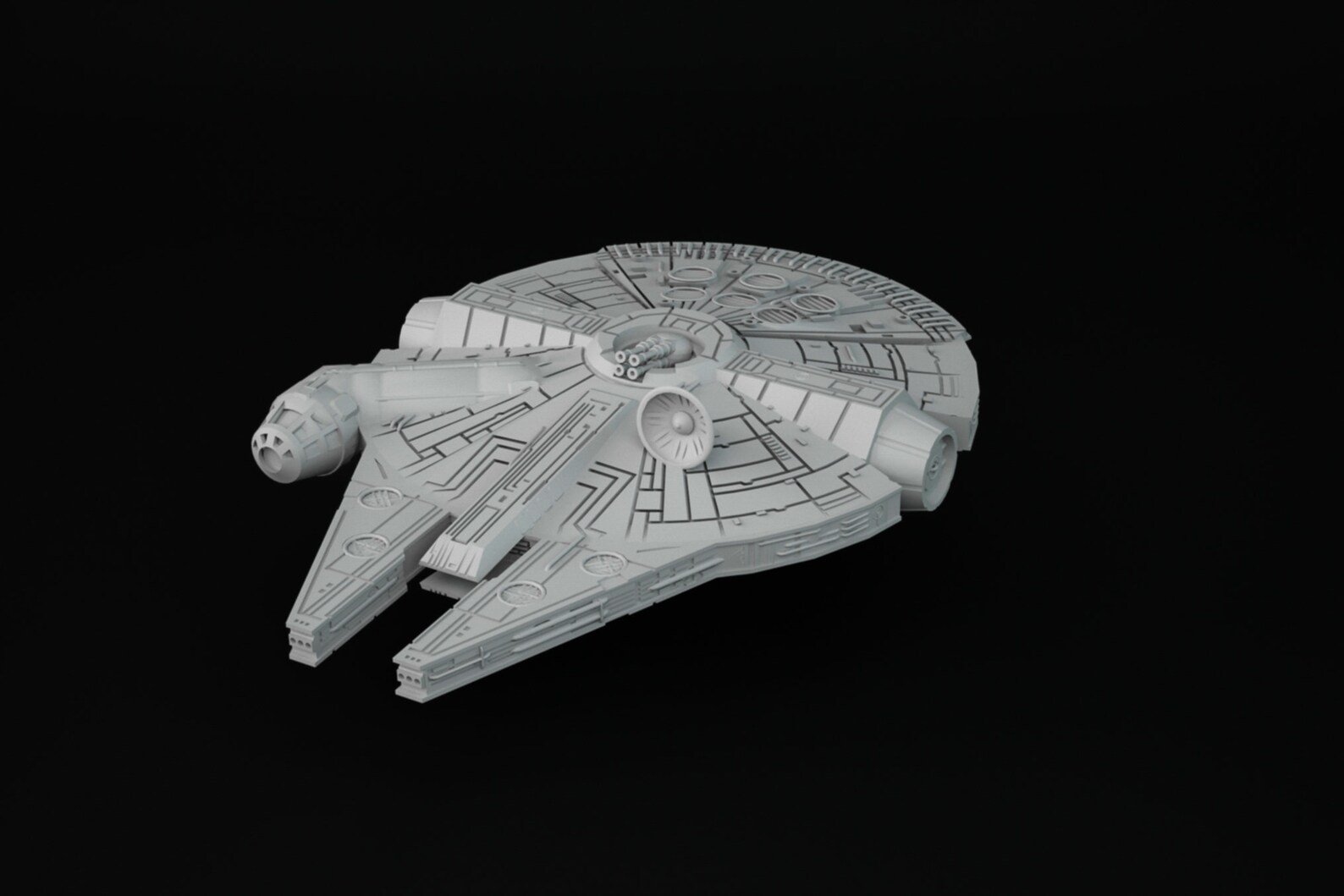 Miniatures of ships for the game Star Wars Outer Rim Etsy