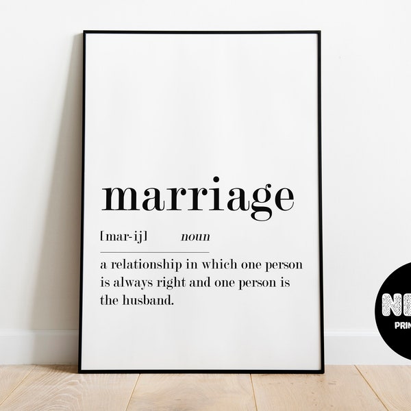 Marriage Quote Etsy